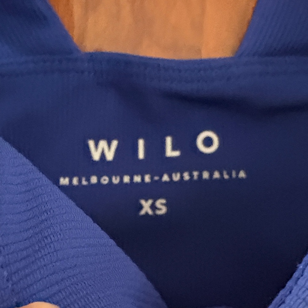 NEW Wilo the Label Blue Sports Bra - Picture 2 of 6